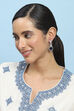 Navy Alloy Drop & Danglers image number 3