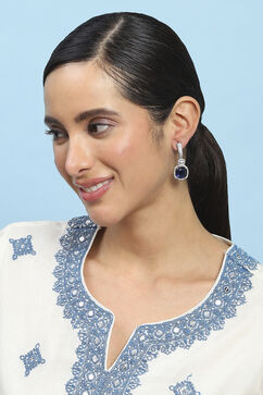 Navy Alloy Drop & Danglers image number 3