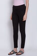 Yellow Viscose & Lycra Leggings image number 2