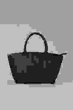 Black PU Handbag image number 1