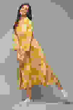 Olive LIVA Straight Printed Dress image number 0