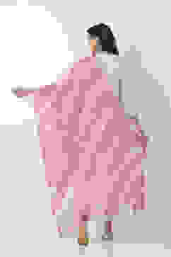 Pink Cotton Dupatta image number 2