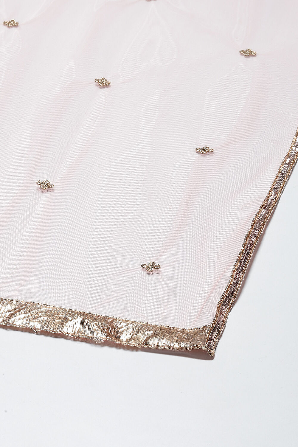Yellow Flared Kurta Lehenga Suit Set image number 3