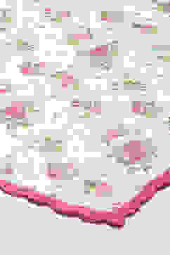 Off White Cotton Gathered Kurta Garara Suit Set image number 3