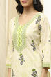 Assorted Cotton Hand Block Print Unstitched Suit Set image number 2