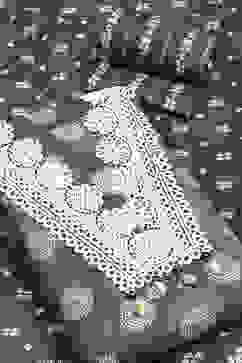 Green Cotton Unstitched Suit Set image number 3