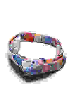 Off White Cotton Blend Kaftan image number 2