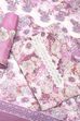 Grey Cotton Printed Unstitched Suit Set image number 1