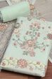 Pink Supernet Unstitched Suit Set image number 1