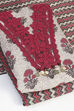 White-Pink Cotton Unstitched Suit Set image number 6
