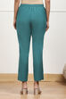 Rust Cotton Solid Regular Pants image number 5
