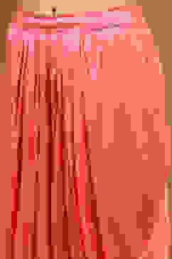 Blush Pink Viscose Blend Embellished Asymmetric Kurta Set image number 2