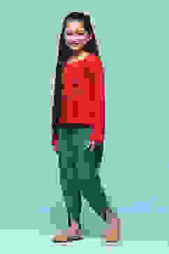 Green Rayon Solid Herem Dhoti image number 0