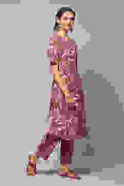 Terracotta LIVA Straight Printed 2 Piece Set image number 5