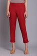 Green Bay Cotton Blend Solid Pant image number 0
