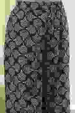 Black Printed Shirt-Style Straight Co-ord Set image number 2