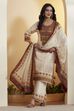 Green Viscose Rayon Printed Straight Kurta Set image number 0
