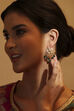 Green Gold Plated Brass Drop & Danglers image number 3