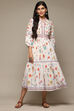 Black Cotton Straight Printed Kurta image number 5