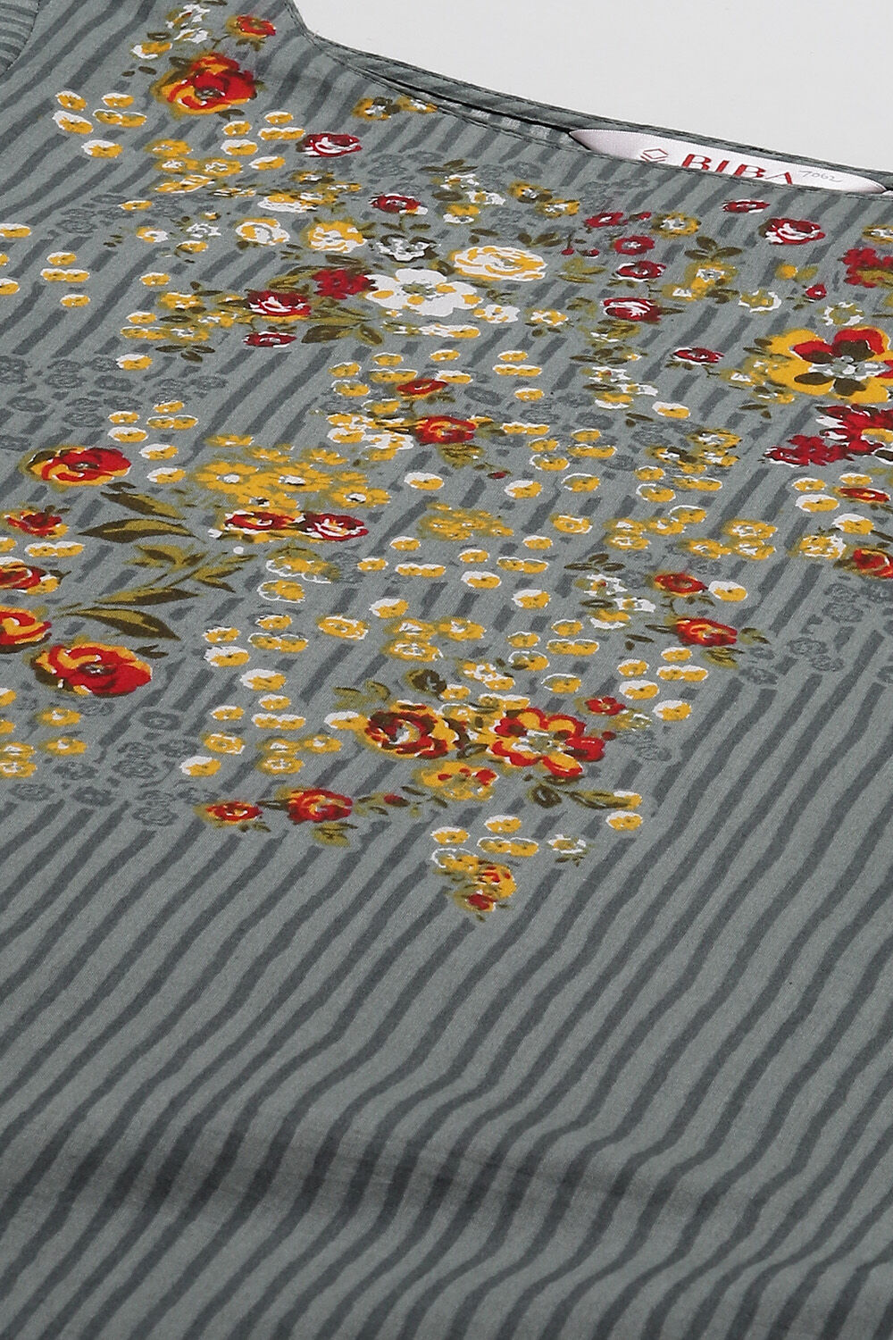 Yellow Cotton Straight Kurta Palazzo Suit Set image number 1