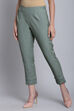 Green Bay Cotton Blend Solid Pant image number 3