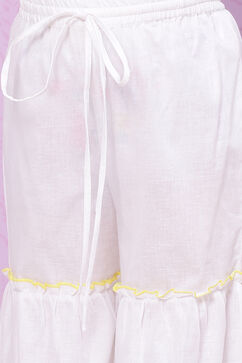 Pink Berry Cotton Short Printed Kurta image number 2