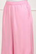 Navy Blue Viscose Solid Straight Palazzos image number 1