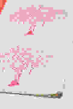 Coral Cotton Asymmetric Solid Kurta Churidar Suit Set image number 3