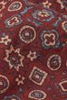 Maroon Cotton Geometric Printed Straight Kurti image number 2