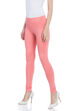 White Cotton And Art Silk Leggings image number 2