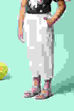 White Cotton Palazzo image number 2