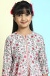 Green Poly Cotton Sharara Kurta Sharara Suit Set image number 1