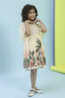 Beige Polyester Dress image number 4