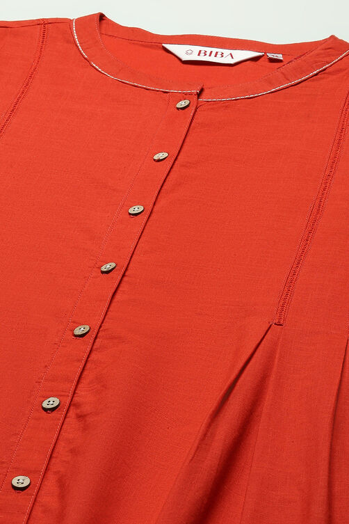 Charcoal Grey Cotton Pleated Kalidar Suit Set image number 2