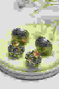 Light Pink Brass Jhumka image number 2