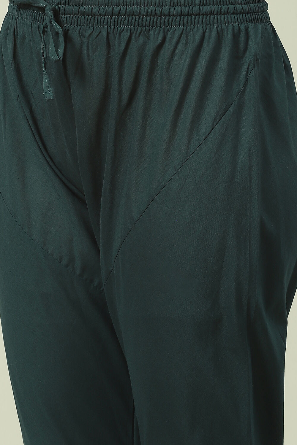 Fuchsia Cotton Anarkali Kurta Churidar Suit Set image number 2