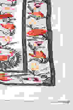 Rohit Bal Ivory Cotton Silk Anarkali Printed Suit Set image number 2