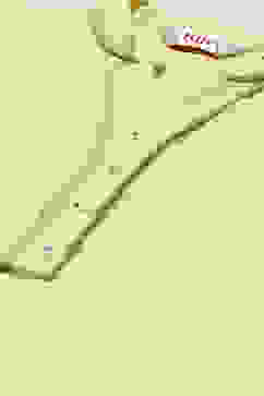 Green Cotton Blend Straight Yarndyed Kurta image number 1