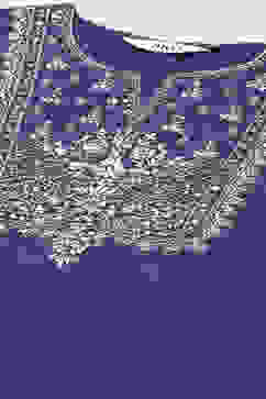 Pink & Purple Poly Cotton Straight Embroidery Kurta Slim Pants Suit Set image number 1