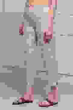 Beige Rayon Pants image number 2