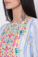Pink Cotton Straight Printed Kurta image number 1
