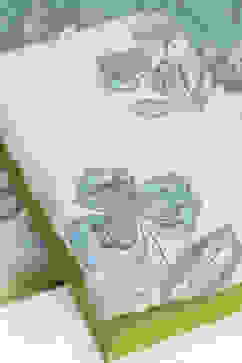 Light Green Linen Embroidered Unstitched Suit Set image number 6