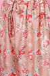 Dusky Peach Cotton Modal Flared Kurta Palazzo Suit Set image number 2