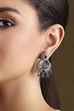 Navy Pearl Earrings image number 1