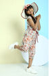 Off White Cotton Jumpsuit image number 4