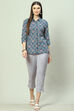 Green Bay Cotton Blend Solid Pant image number 5
