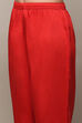 Red Polyester Kalidar Suit Set image number 2