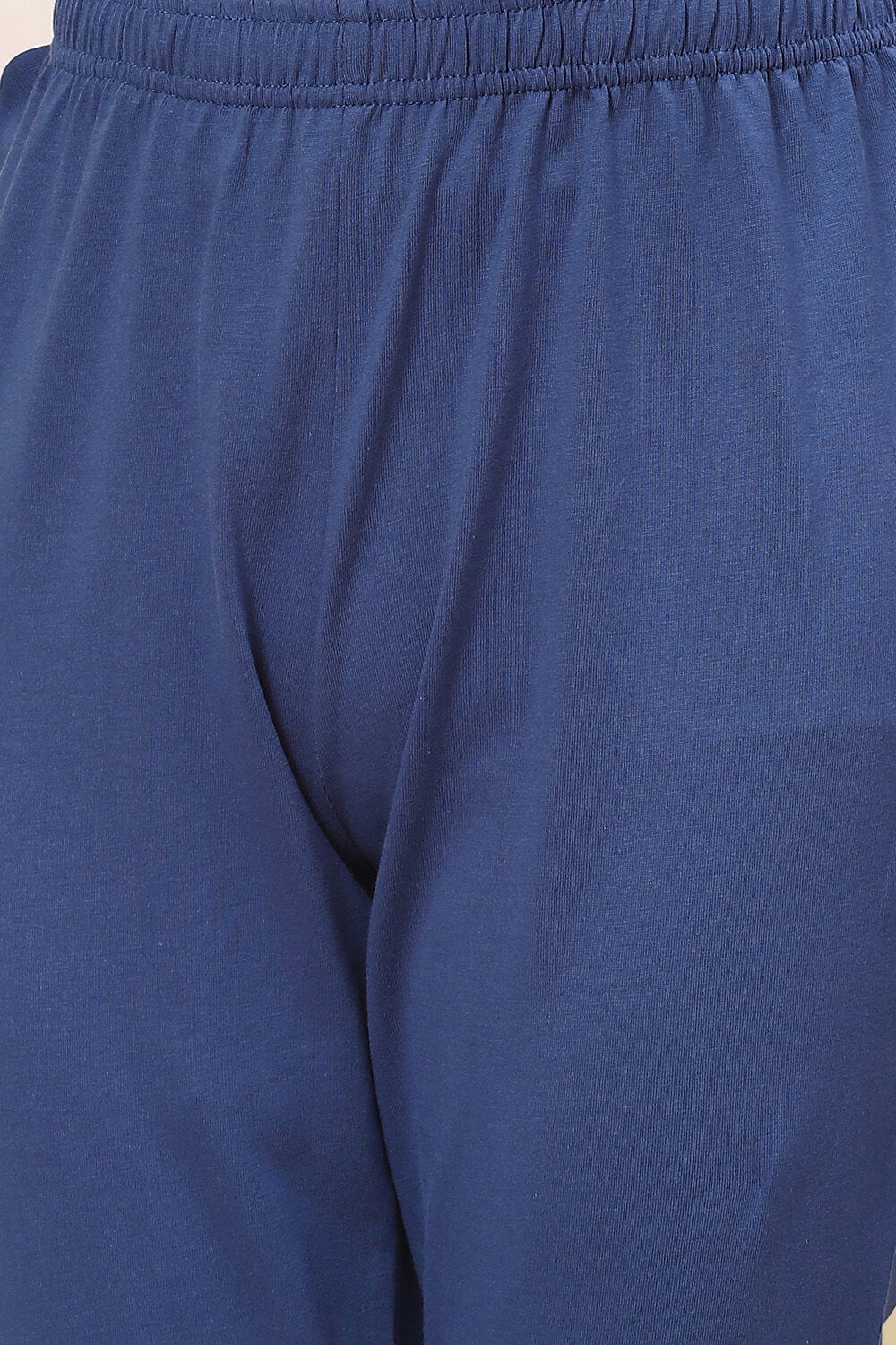 White And Pink Cotton Anarkali Kurta Churidar Suit Set image number 3