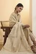Gold Poly Zari Dupatta image number 0