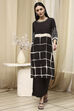 Coffee Brown Printed Straight Kurta Set image number 6